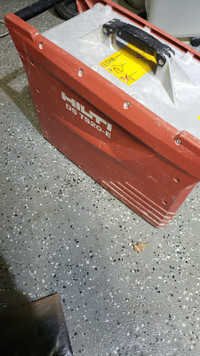 Hilti ds ts 20E  power supply for concrete wall saw saw