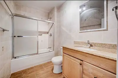 One room in a two bedroom apartment