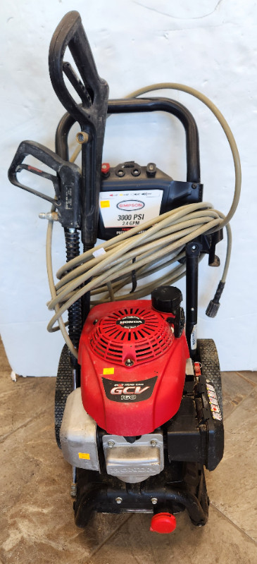 Simpsons Gas Powered Pressure Washer Honda 160 in Power Tools in Ottawa