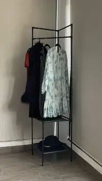 Coat Rack: Bedroom Floor Storage & Clothes Hanging
