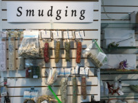 Smudging supplites: Sage, Mugwort, Fir, Cedar, etc