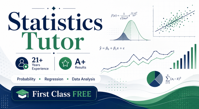 Statistics Tutor : $30/hr493598555243161600