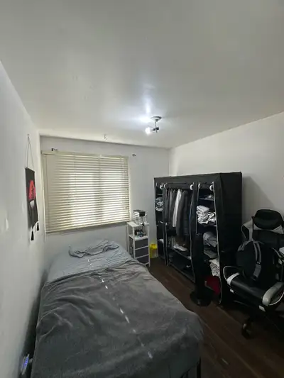 Private room available for rent in 3 bedroom house with 1 full washroom, 1/2 washroom and 1 kitcheen...