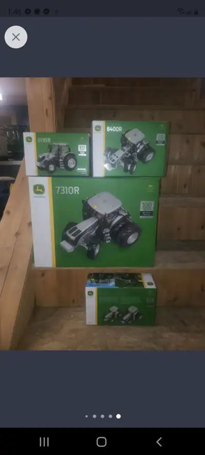 1/32 6195R 1/32 8400R 1/16 7310 R 1/64 6215R 7290R Farm toy Ertl