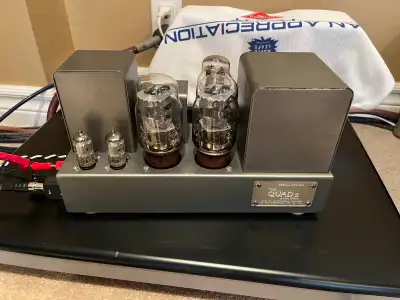 Quad II Mono Amplifiers with Vintage Tubes, View more