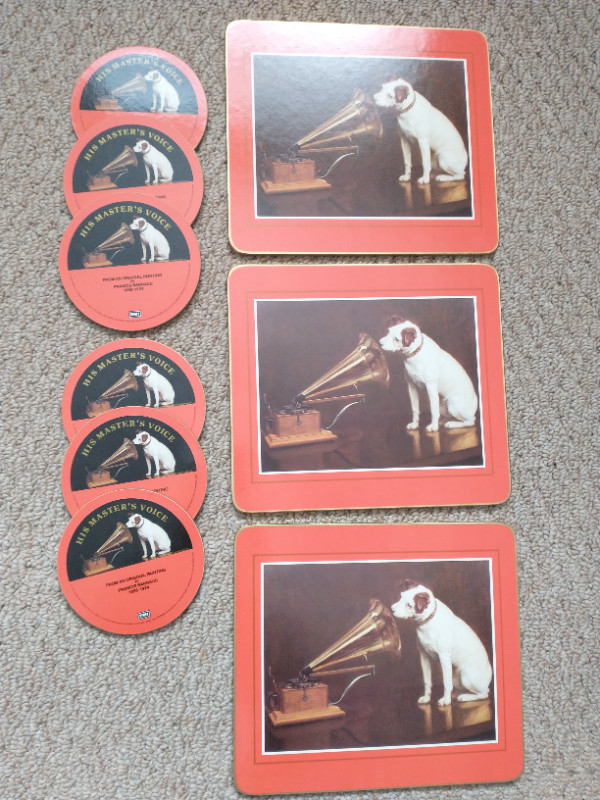 Rare (RCA) His Masters Voice  Coasters. in Arts & Collectibles in St. Catharines - Image 2