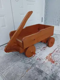 Decorative Wooden Wagon