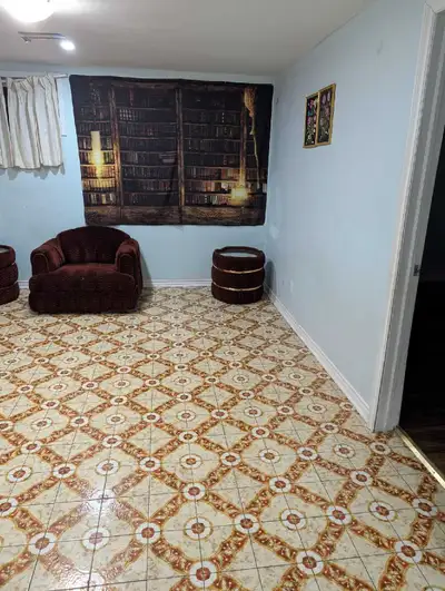 I am offering a spacious walkout independent basement for rent that includes essential appliances an...