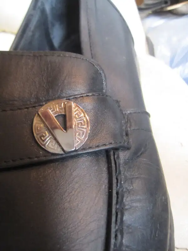 Gianni Versace  Leather Shoes Loafers Men's Made In Italy New in Men's Shoes in City of Toronto - Image 5