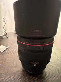 Canon 85mm 1.2 RF 