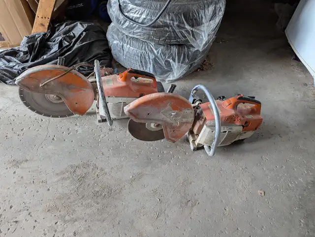 2 STIHL 400TS  14“ cutting saws for Sale63235014159747121
