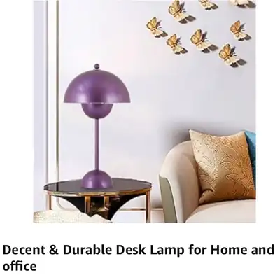 New COSYLUX Modern Small Table Lamp for Bedroom, Cute Dome Shade, View more