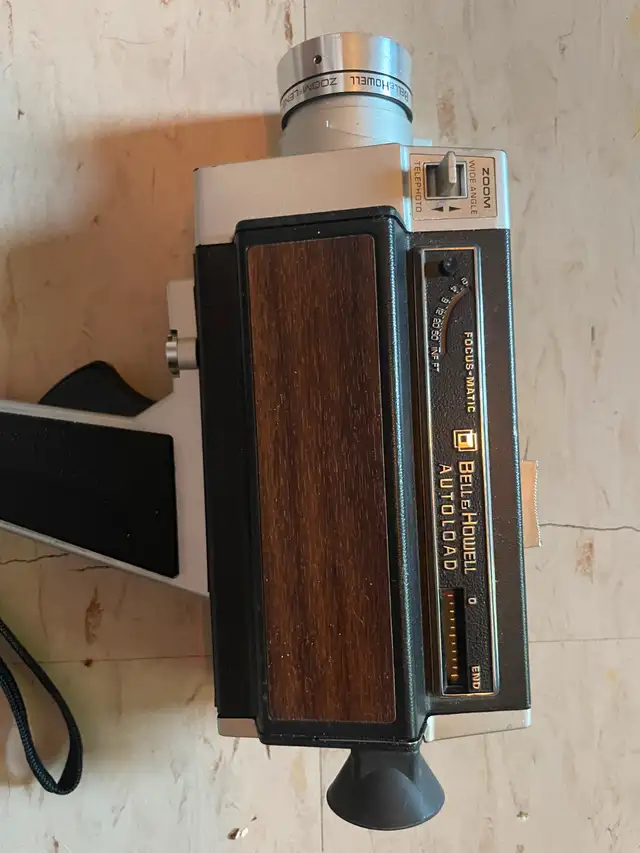 Vintage Bell and Howell super 8 movie camera63351297099777123