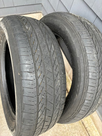 2 Bridgestone Dueler Sport AS tires 