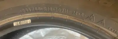 For Sale: 4 Pirelli Ice Zero Asimmetrico M+S Winter Tires – 235/60 R18 107H Set of 4 Pirelli Ice Zer...