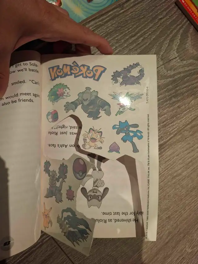 Assorted Pokémon books.63417655652867121