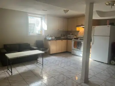 1 Bedroom for Rent in Basement