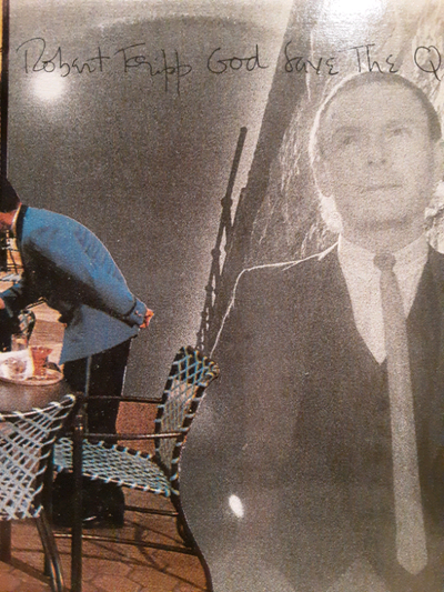 ROBERT FRIPP - GOD SAVE THE QUEEN - 1980 CANADIAN PRESSING LP 
, View more