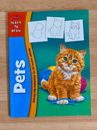 Learn to draw pets book $3