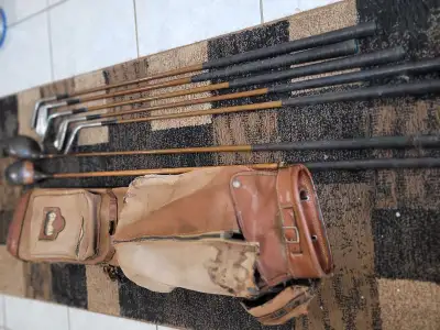 ST ANDREWS FORGAN GOLF CLUBS. ANTIQUE GOLF CLUBS. SCOTLAND., View more