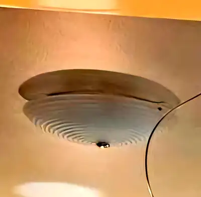 Plafonnier en verre italien givré Fameuse fabrique de verre de Venise ( https://www.capitoliumart.co...