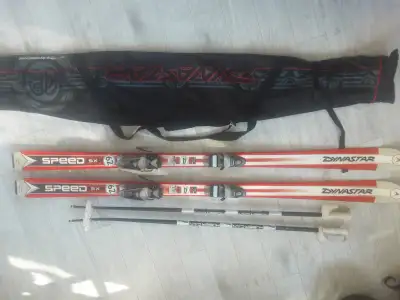 Ski Dynastar 167 cm avec étui et botte lange 60-295 grandeur 9 pour homme