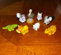 8 Fisher-Price Little People Animals Lot