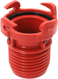 Valterra F02-3101 Red Bulk EZ Coupler Valve Adapter