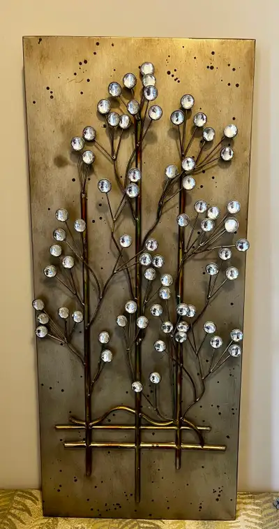 Beautiful metal art - 18.5” x 42.5”, View more
