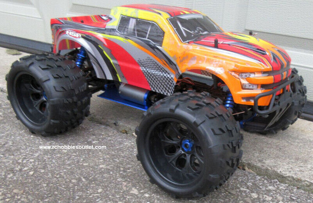 New RC Brushless Electric Monster Truck Top 2 ET6 1/8 Scale 4WD in Hobbies & Crafts in Vancouver