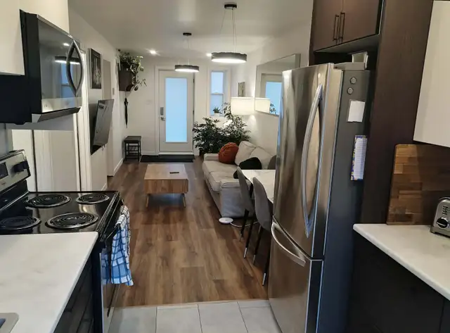 St-Henri. 2  chambres. Meublé. Jardin. Mars 2026