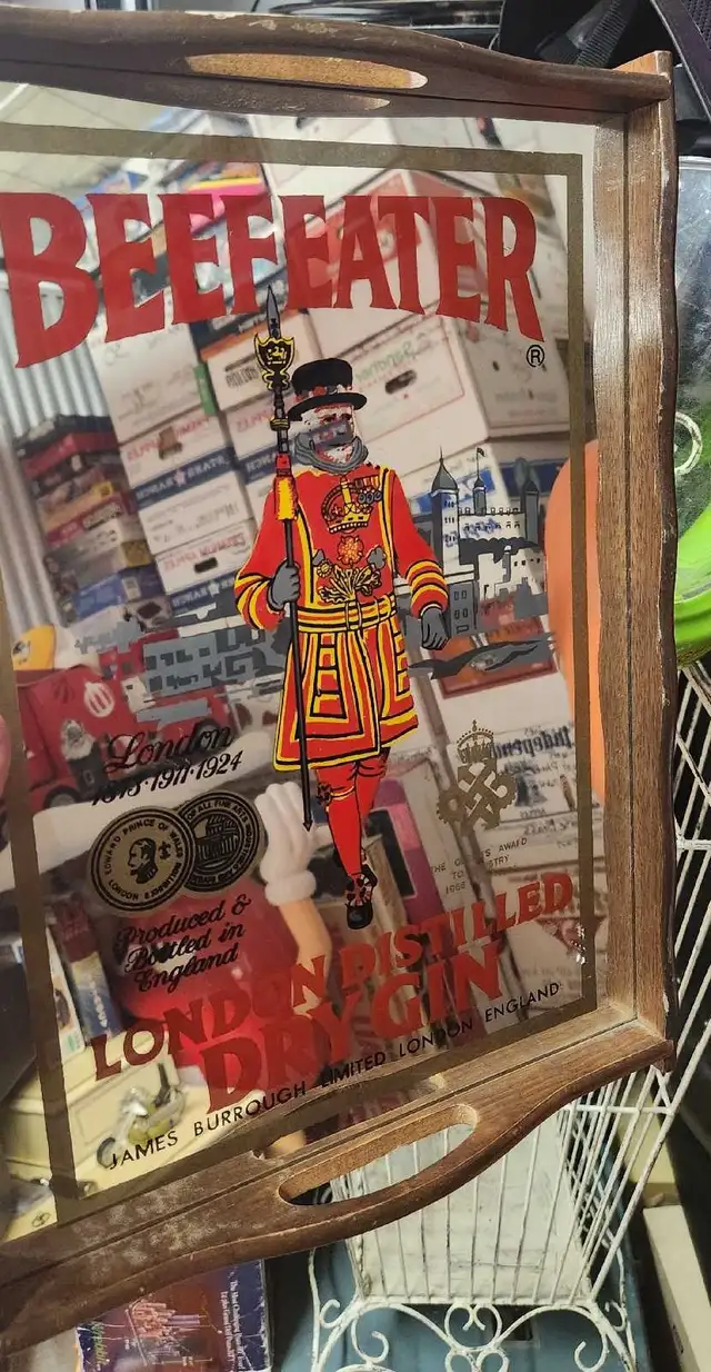 Vintage Alchohol Beer Spirits Mirror Sign in Arts & Collectibles in Calgary - Image 5