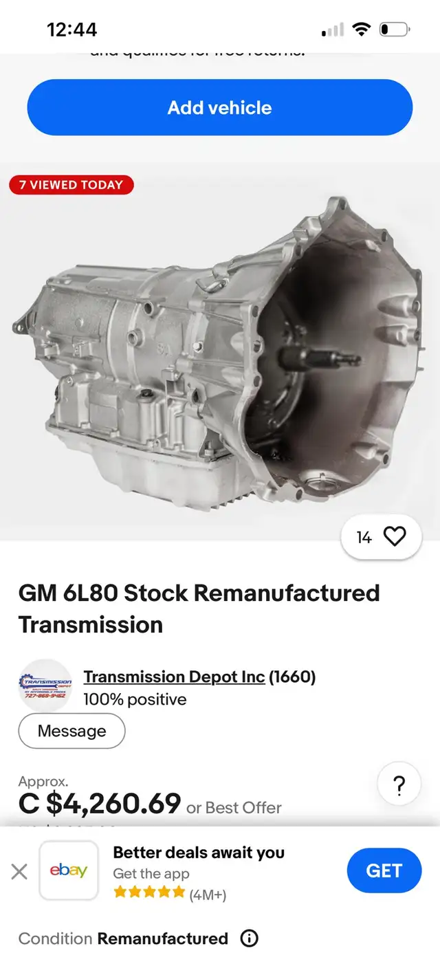 Transmission repair 6l80,25 years licensed transmission tech.