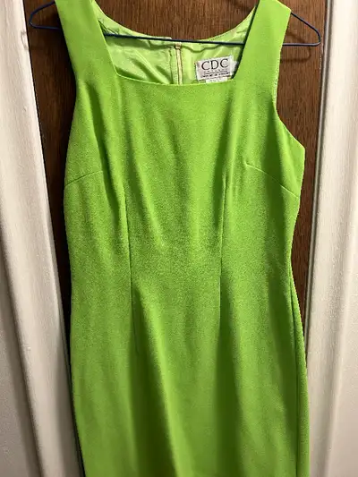 Lime green mini dress (size 2), View more