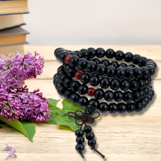 Natural Sandalwood Healing Bead Bracelet in Jewellery & Watches in City of Toronto - Image 4