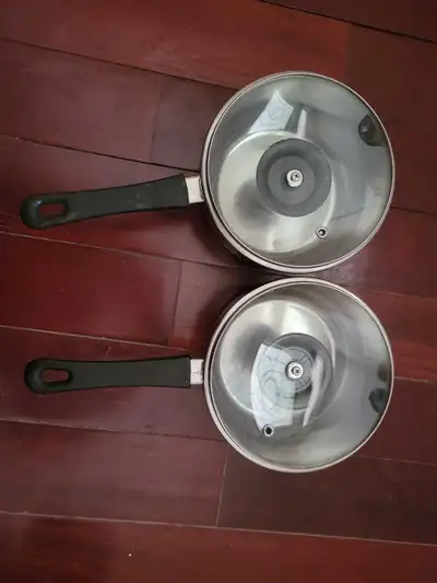 $10 each Sauce Pans, View more