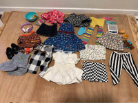 18” Doll Clothing and Accessory Lot AS IS