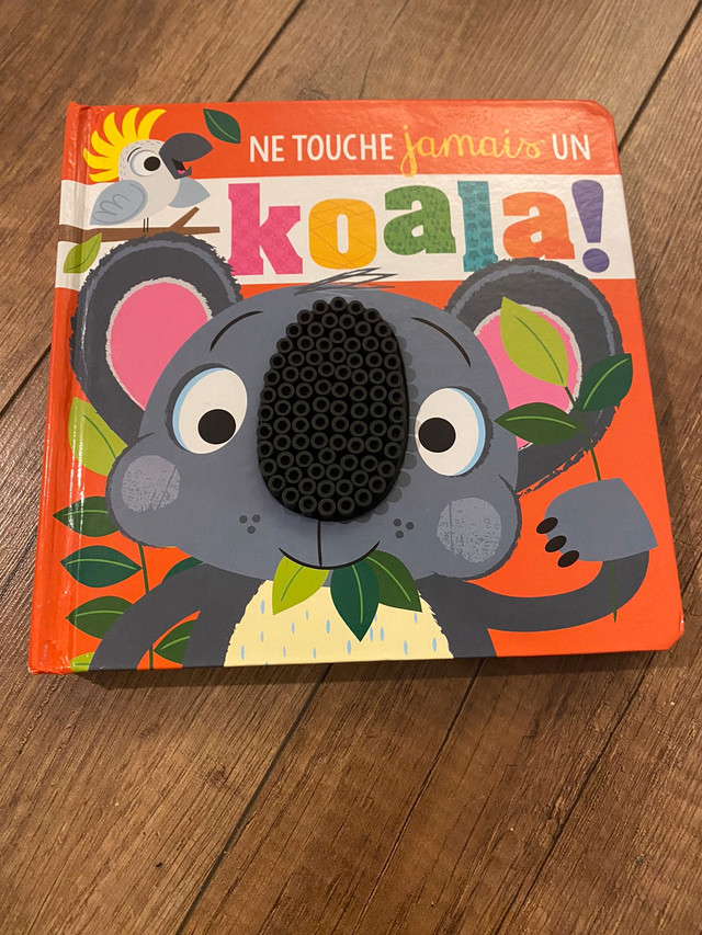 Livre enfant, ne touche jamais un koala dans Livres jeunesse et ados  à Sherbrooke