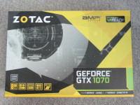 ZOTAC GeForce GTX 1070 AMP! Edition Gaming Graphics Card