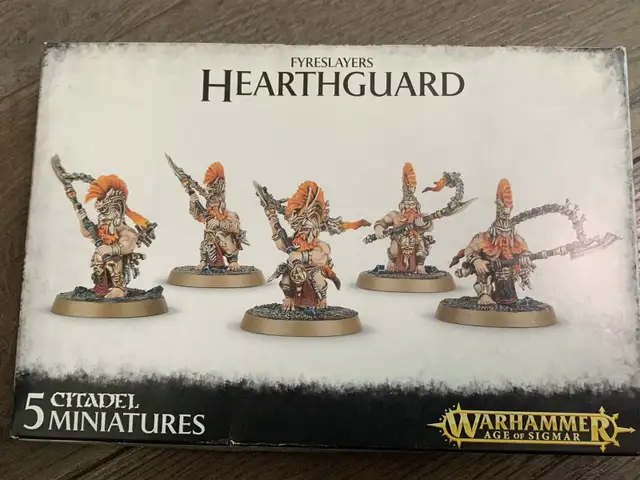 Warhammer Age of Sigmar Fyreslayers Hearthguard