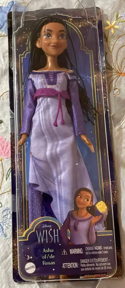 Mattel Disney's Wish Asha of Rosas Posable Fashion Doll (New), View more
