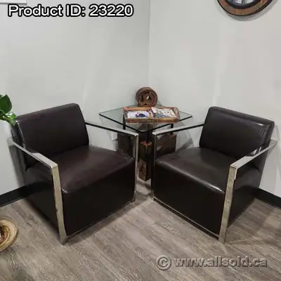 Colour: Black, Chrome Condition: Good Used Condition Usage: Seating Location: Calgary We specialize...