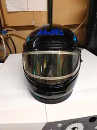 Retro HJC Snowmobile Helmet Size Large