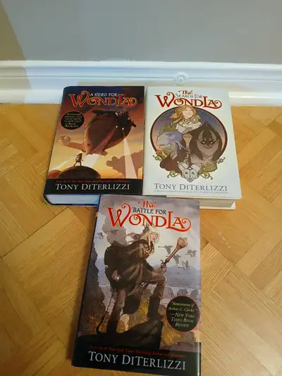 3 - WONDRA hardcover books by Tony DiTerlizzi, View more