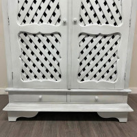 Beautiful large solid wood armoire