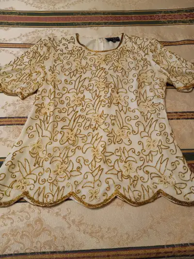 Beaded top, View more