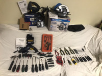 tools tool lot power tools and more - $425