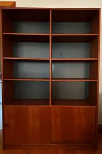 Teak Bookcase 