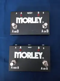 MORLEY A/B SWITCHER  (50$ chacun/each)