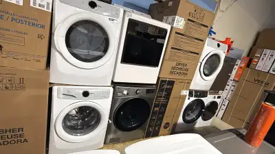 Assorted Home Appliances - Washers and Dryers, View more